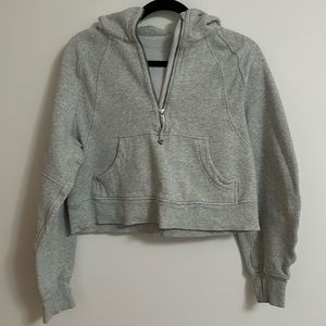 Scuba Oversized Half-Zip Hoodie